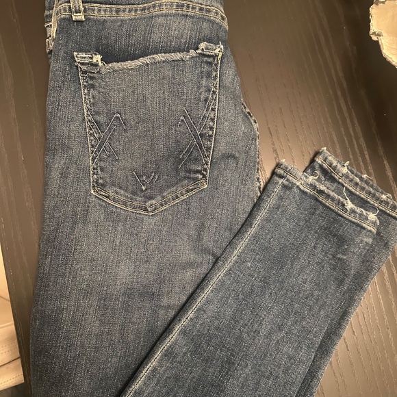 McGuire Newton High Rise Skinny Jeans Distressed Women's Size 27 - Picture 2 of 6